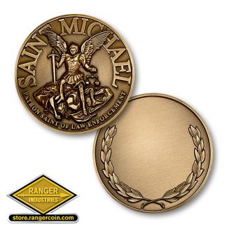Saint Michael Law Enforcement Coin