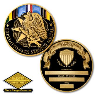 Armed Forces Expeditionary Medal Coin - Engravable