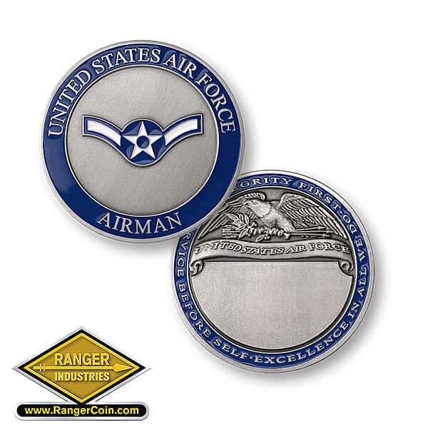 U.S. Air Force Airman Engravable