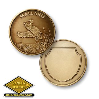 Mallard Bronze Antique