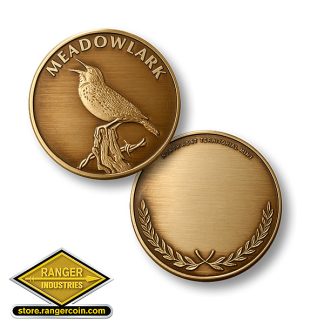 Meadowlark Bronze Antique