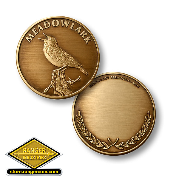 Meadowlark Bronze Antique