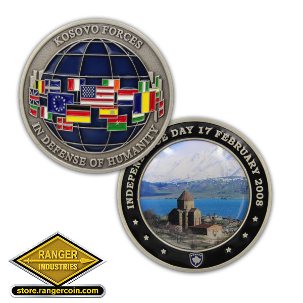 Kosovo Independence Day Coin