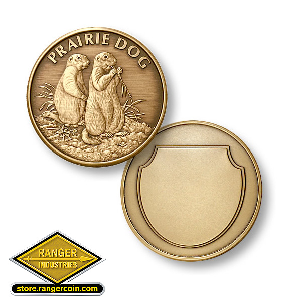 Prairie Dog Bronze Antique