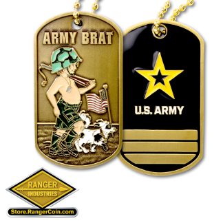 Army Brat Dog Tag