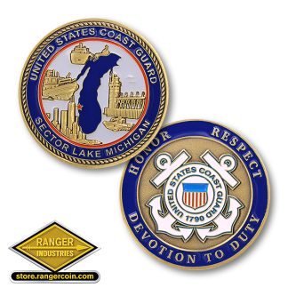 USCG Sector Lake Michigan - Classic Coin
