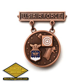 Air Force Elementary Excellence In Competition (EIC) Pistol Badge
