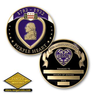 Purple Heart Medal Coin