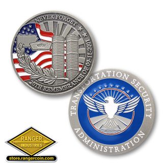 TSA September 11th - Never Forget - 20th Remembrance