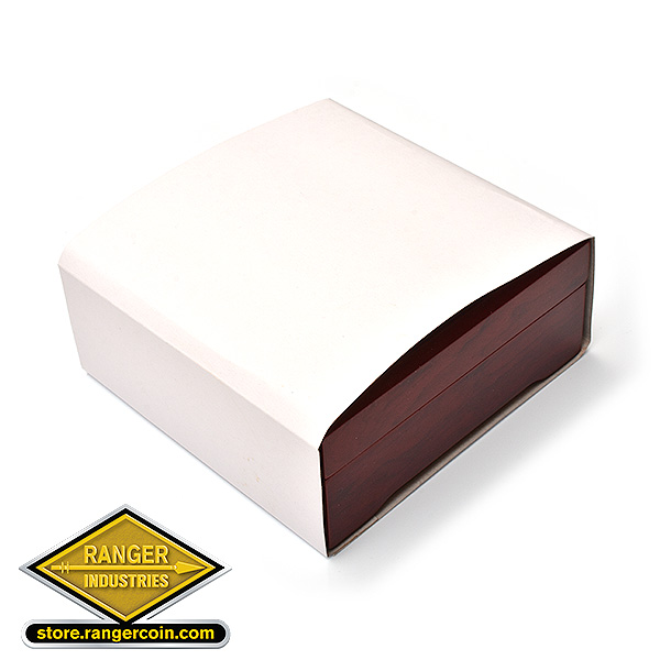 Wood Presentation Box for 3 Inch Medallions - Magnetic - Image 7