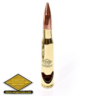 Bullet Bottle Opener - .50 Caliber - Shiny