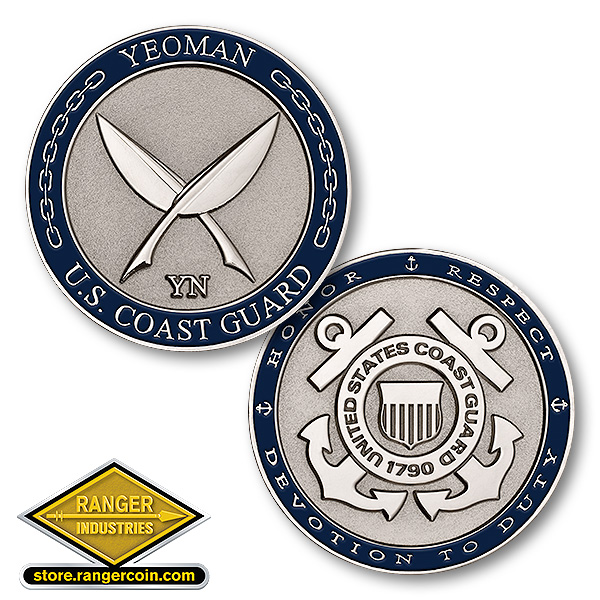 Coast Guard Yeoman (YN) - USCG Emblem