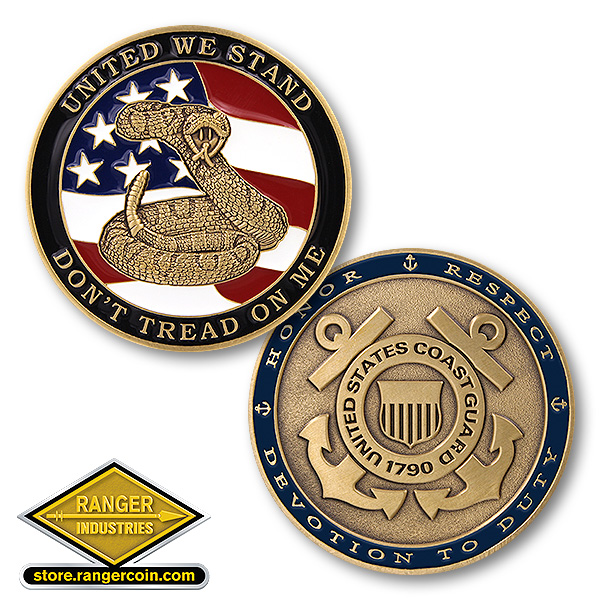 Coast Guard "Don't Tread On Me" - New