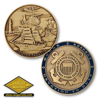 USCG Theme - Antique Brass