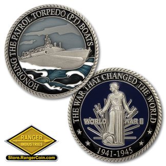 WWII Navy PT Boat Coin