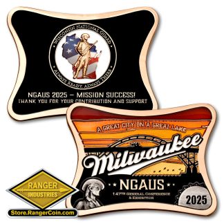 NGAUS 2025 Event Coin - Milwaukee