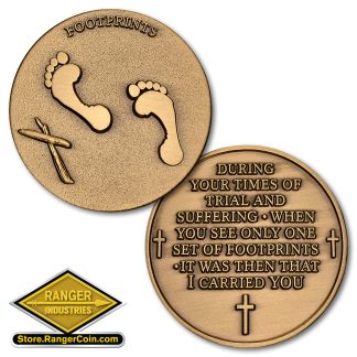 Footprints Coin