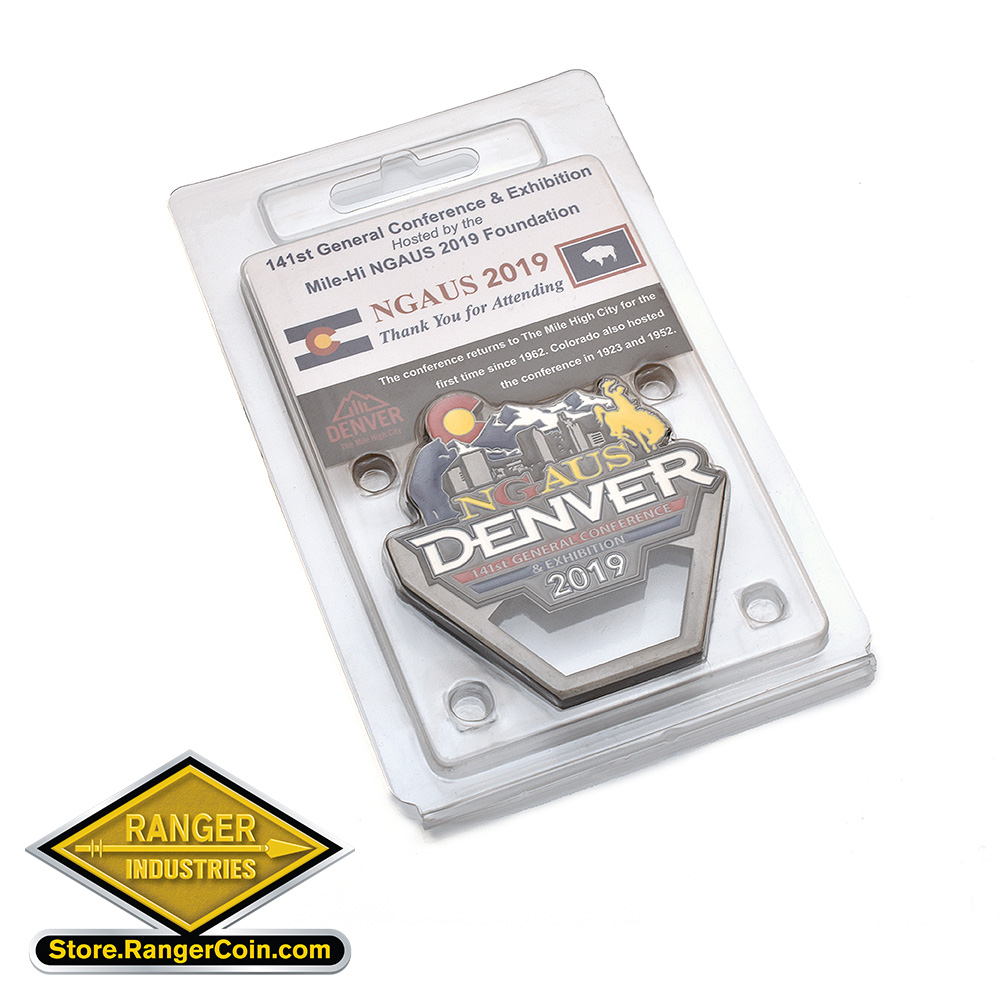 NGAUS 2019 Event Coin/Bottle Opener - Denver - Image 2