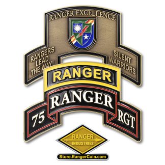 U.S. Army 75th Regiment Ranger Excellence Coin