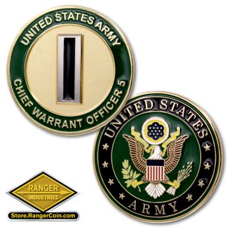 U.S. Army Chief Warrant Officer 5 Coin