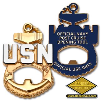 U.S. Navy Chief Bottle Opener Coin