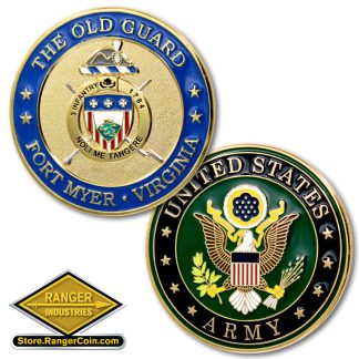The Old Guard, Fort Myer, Virginia - Army Emblem