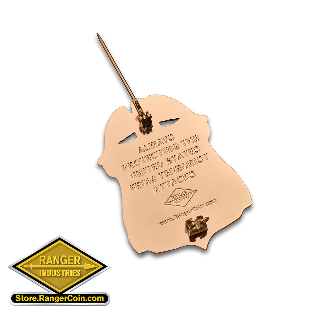 FBI Commemorative Badge - 25 Years After September 11th - Image 2