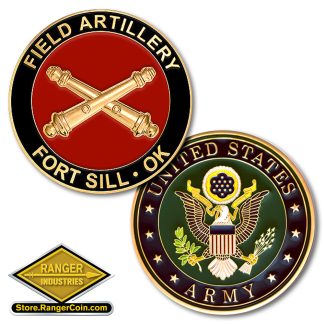 Field Artillery, Fort Sill, OK - Army Emblem