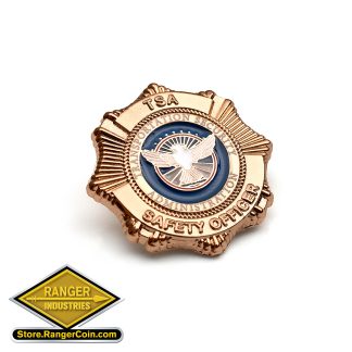 TSA Safety Officer Pin – Color Eagle