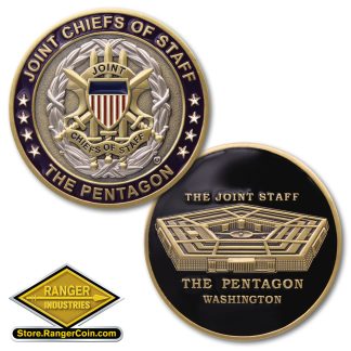 Joint Chiefs of Staff With Pentagon - 5 Swords