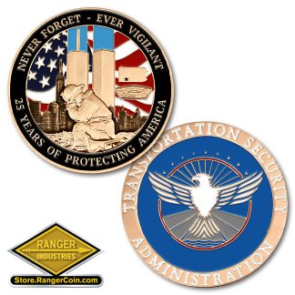 TSA Coin – 25 Years After September 11th