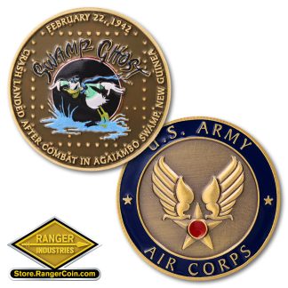 SWAMP GHOST B-17 Army Air Corps Bronze Antique