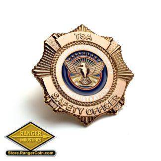 TSA Safety Officer Pin – 3D Eagle