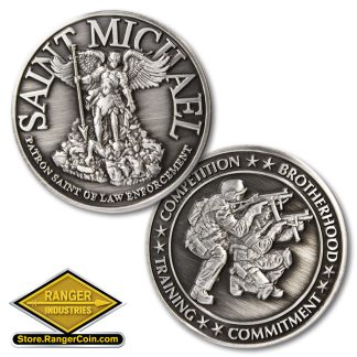 Saint Michael SWAT Coin