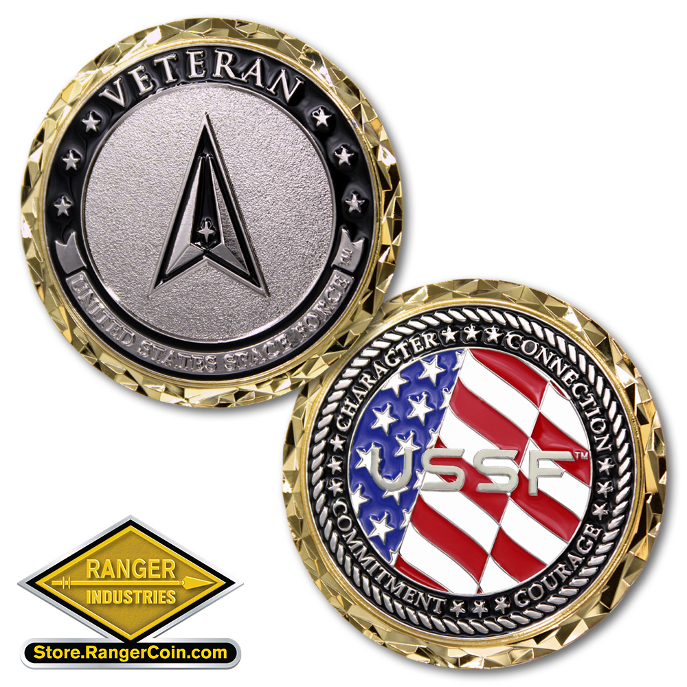 U.S. Space Force Veteran Coin