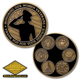 United States Women Veterans Coin
