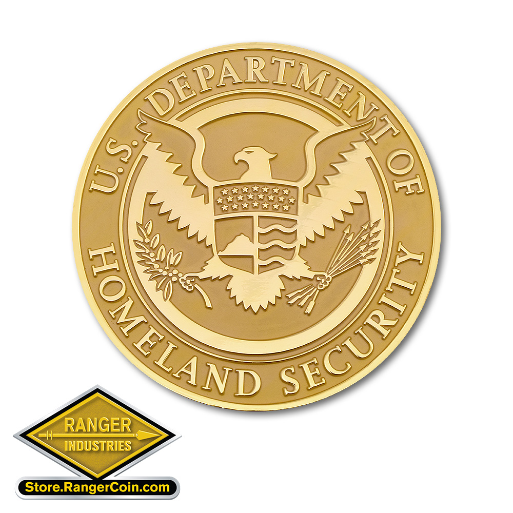 Department of Homeland Security Coaster - Image 2