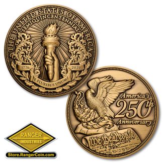 250 Years of Liberty - America's 250th Anniversary Coin
