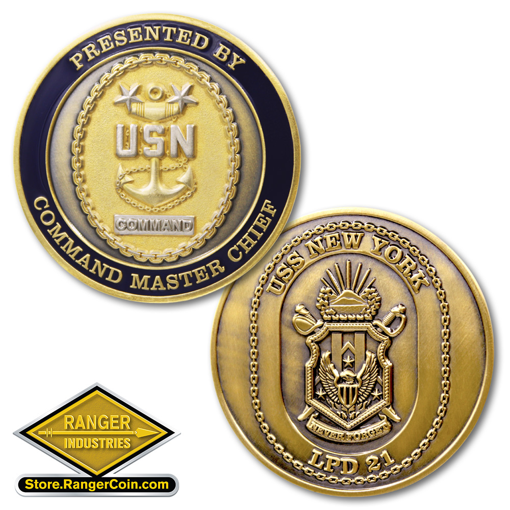 USS New York Crest / Presented By CMC
