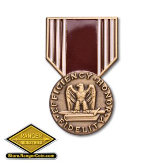 Army Good Conduct Service Medal Pin