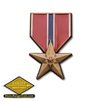 Bronze Star Medal Pin