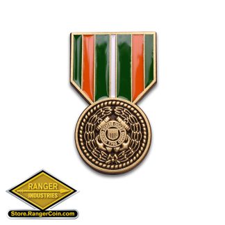 Coast Guard Achievement Medal Pin