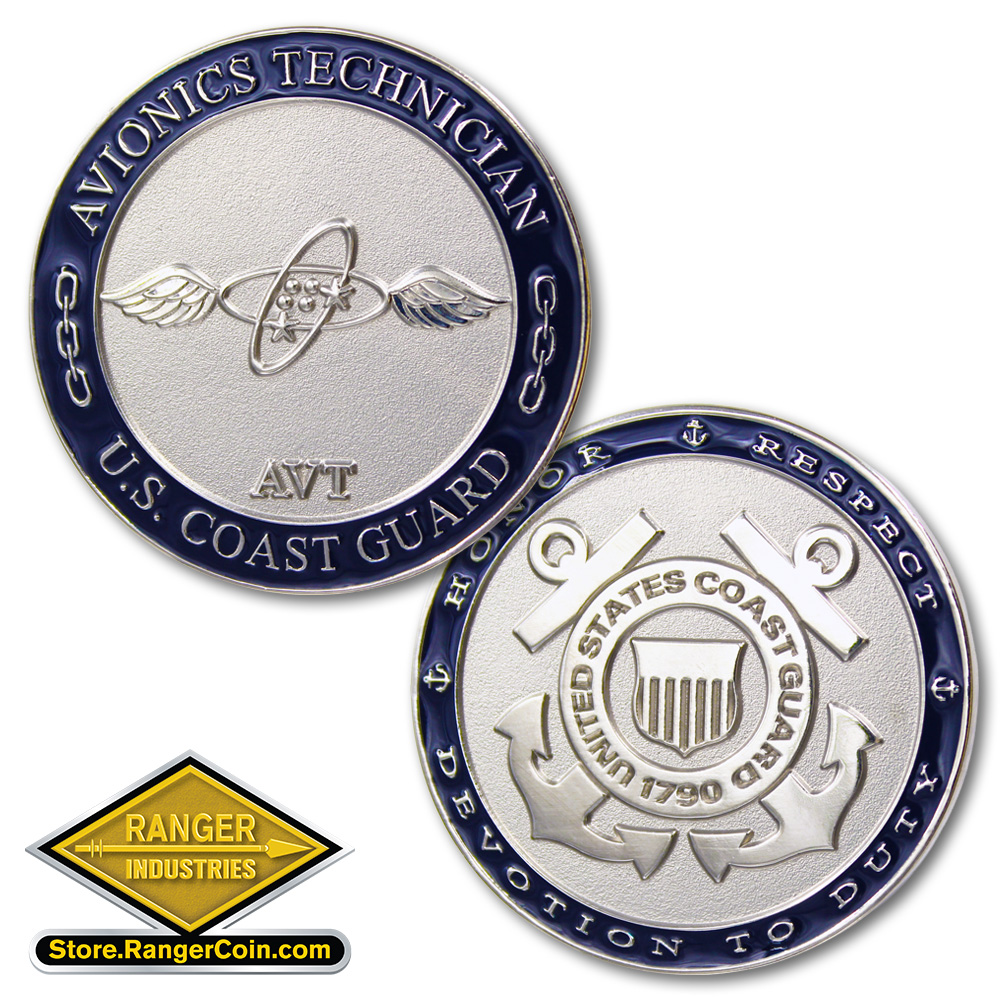 Coast Guard Avionics Technician (AVT) – USCG Emblem