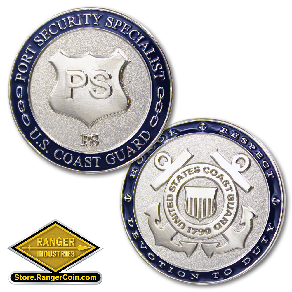 Coast Guard Port Security (PS) – USCG Emblem