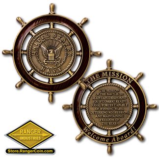 US Navy Mission coin
