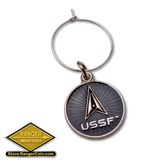 U.S. Space Force Wine Charm
