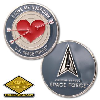 USSF I Love My Guardian Coin