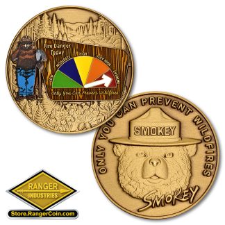 Smokey Bear® Fire Danger Coin