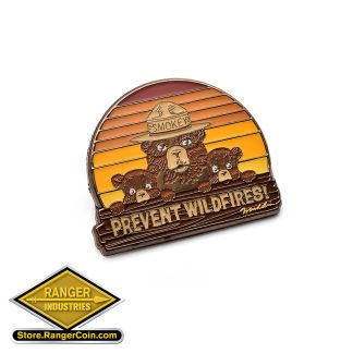 Smokey Bear® - Prevent Wildfires Pin