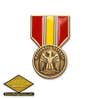 National Defense Service Medal Pin